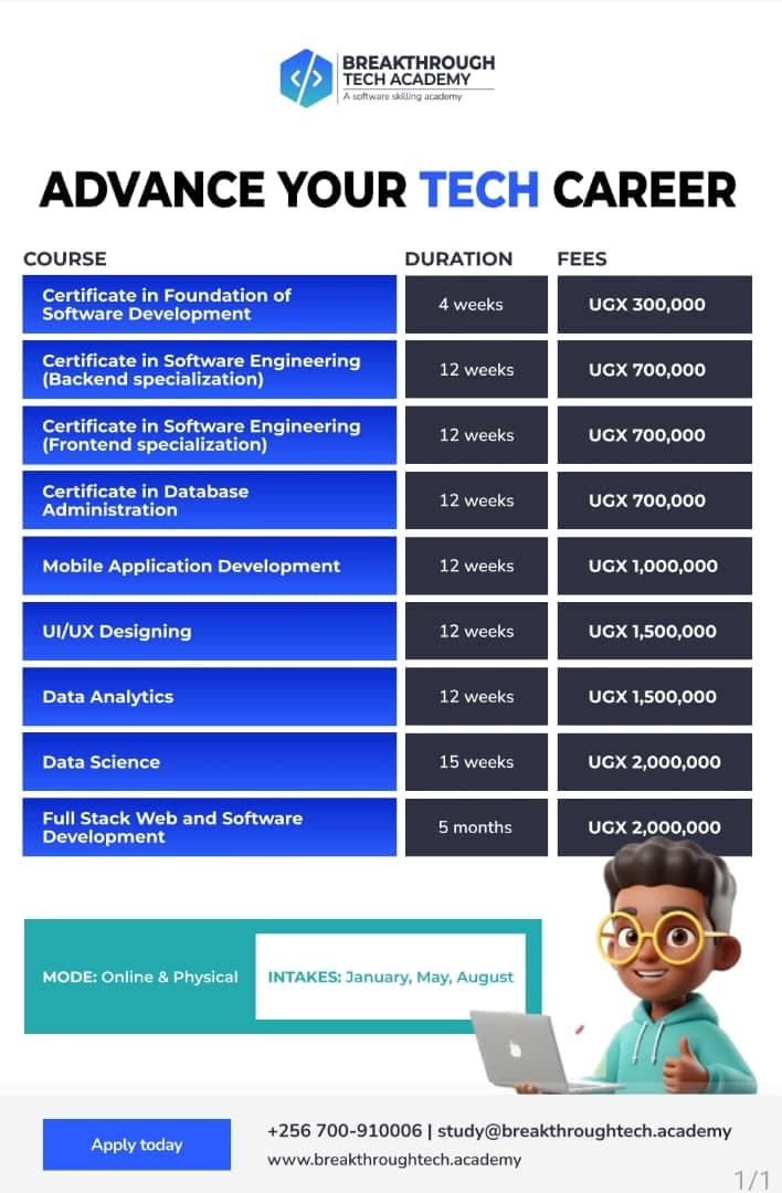 Breakthrough Tech Academy Poster